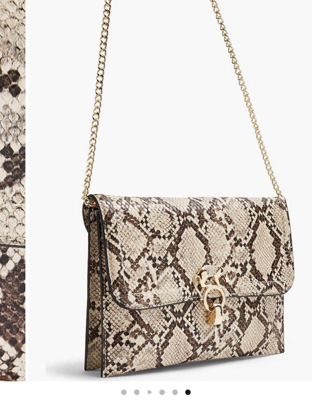 Topshop Panther Clutch